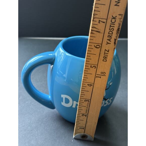 Dr Seuss Cat In The Hat Blue Cup Mug Vandor 18oz Microwave Dishwasher Safe New - Picture 7 of 7